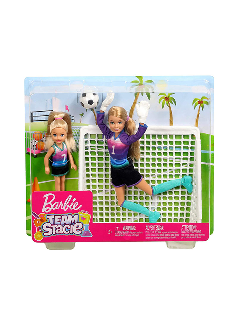 Team Stacie Doll Soccer Playset 30.5 x 26.7 x 7.6cm
