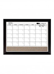 Magnetic Whiteboard And Cork Board White/Black reviews Magnetic Whiteboard And Cork Board White/Black