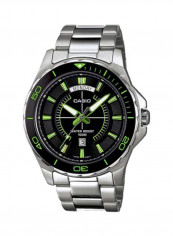 Men's Water Resistant Analog Watch MTD-1076D-1A3VDF