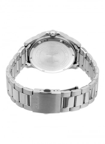 Men's Water Resistant Analog Watch MTD-1076D-1A3VDF