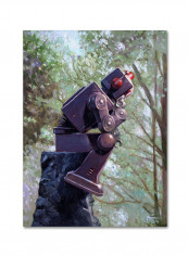 The Collator Canvas Wall Art multicolour 18 x 24inch