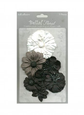 7-Piece Paper Florals Black/White reviews 7-Piece Paper Florals Black/White
