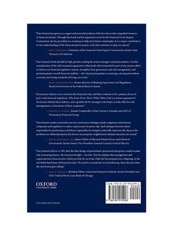 Why Some Firms Thrive While Others Fail: Governance And Management Lessons From The Crisis Hardcover