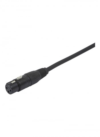 3-Pin AES/EBU Cable 32feet Black/Silver