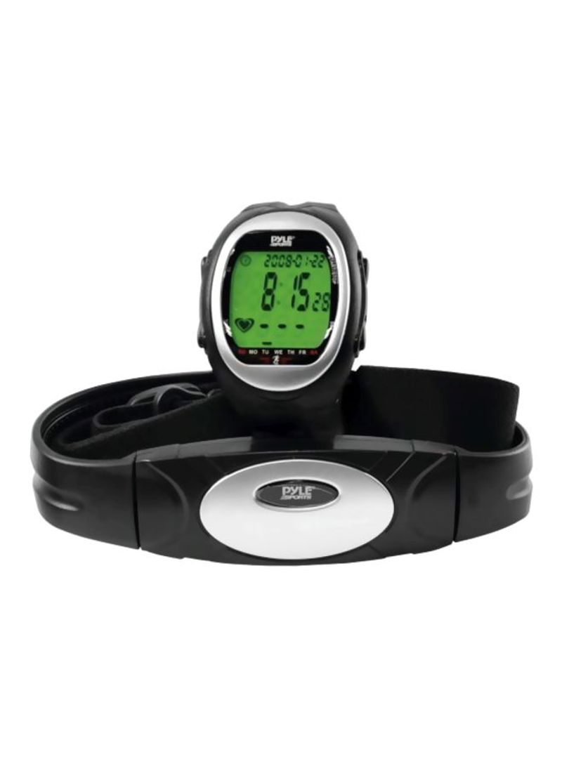 Fitness Tracker With Heart Rate Monitor Black