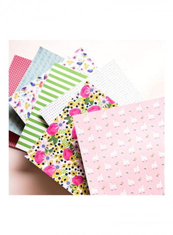 Pad Paper Green/Blue/Black