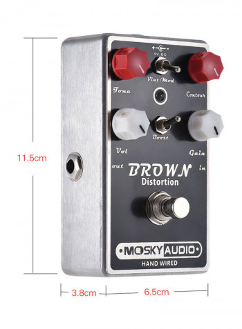 High-Quality Distortion Guitar Effect Pedal