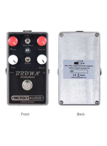 High-Quality Distortion Guitar Effect Pedal