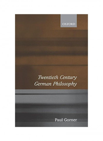 Twentieth Century German Philosophy Paperback