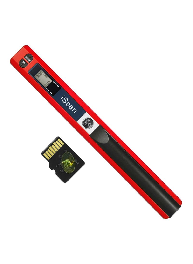 Wireless Scanner Red/Blck