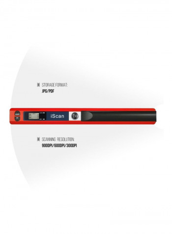 Wireless Scanner Red/Blck