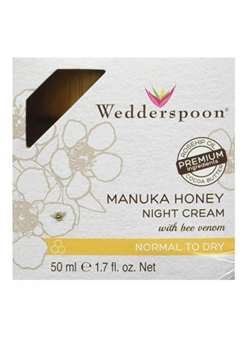 Manuka Honey Night Cream With Bee Venom 50ml