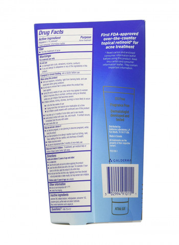 Pack Of 2 Adapalene Acne Treatment Gel 15g