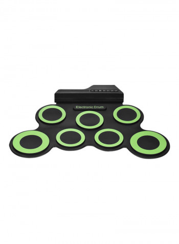 Portable Electronic Drum with Sticks