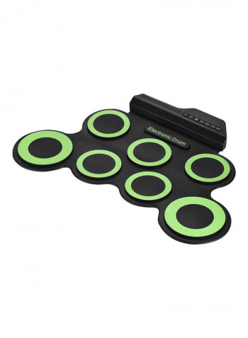 Portable Electronic Drum with Sticks