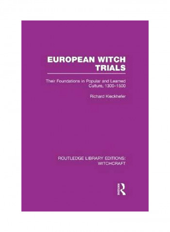 European Witch Trials Paperback