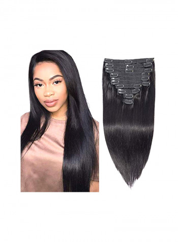 Brazilian Virgin Human Hair Extension Black