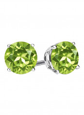 925 Sterling Silver Peridot Stud Earrings reviews 925 Sterling Silver Peridot Stud Earrings