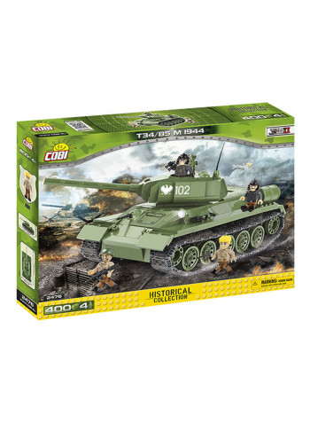 400-Piece Small Army T-34/85 - Soviet Tank 2476