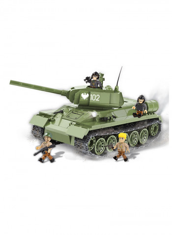 400-Piece Small Army T-34/85 - Soviet Tank 2476