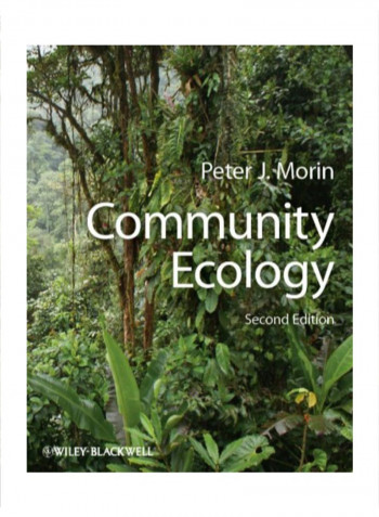 Community Ecology Paperback English by Peter J. Morin