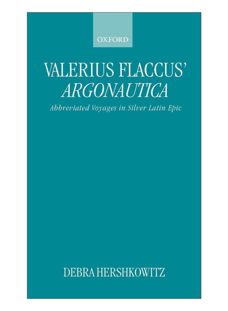Valerius Flaccus' Argonautica Hardcover