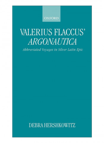 Valerius Flaccus' Argonautica Hardcover