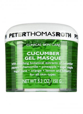 Cucumber Gel Masque Facial Mask Green 5.3ounce