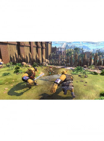 لعبة فيديو Knack (إصدار عالمي) مع جهاز تحكم دوال شوك 4 لاسلكي - بلاي ستيشن 4 (PS4)
