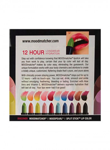 10-Piece Lipstick Orange/Red/Blue