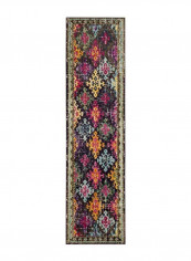 Monaco Collection Modern Area Rug Multicolour 66.04 x 182.88centimeter