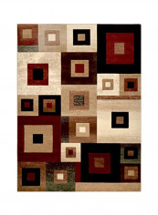 Tribeca Harper Modern Area Rug Multicolour 99.06 x 139.7centimeter