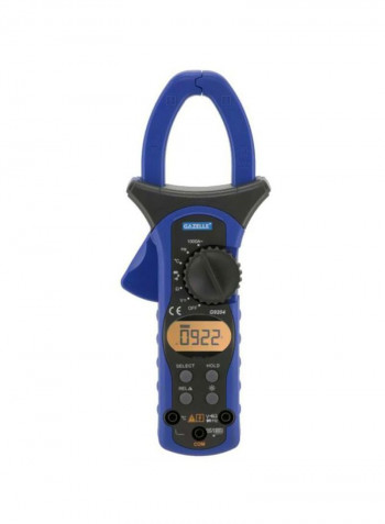 Auto Range Digital Clamp Meter Blue/Black