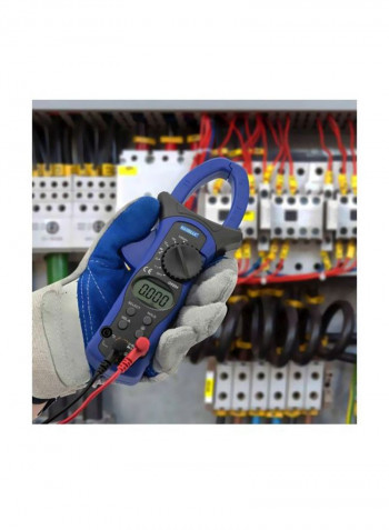 Auto Range Digital Clamp Meter Blue/Black