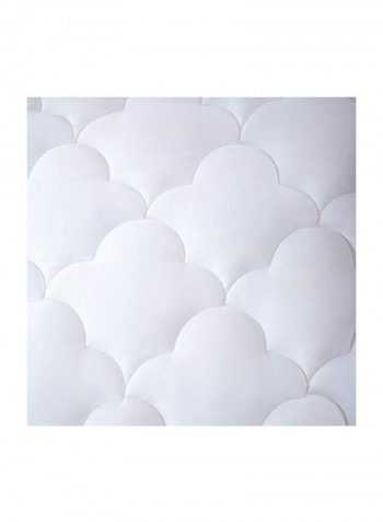 Cotton Comforter White 90x90inch