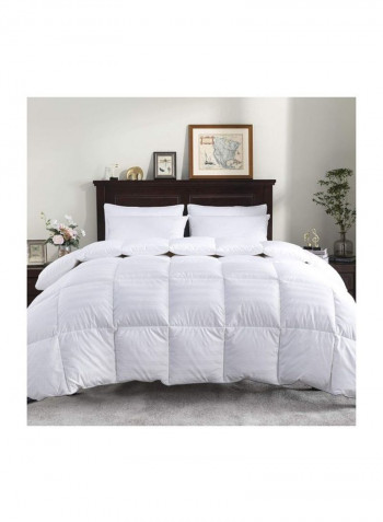Cotton Comforter White Full/Queen