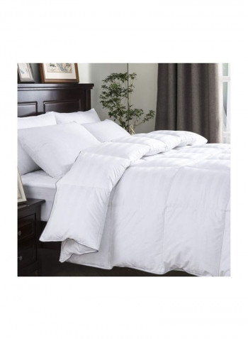 Cotton Comforter White Full/Queen