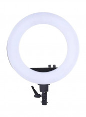 LED Video Ring Light  White/Black