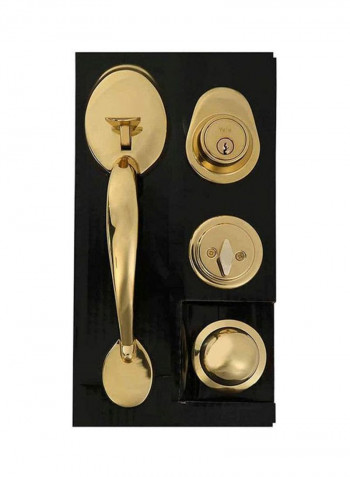 High Grade Fancy Door Handle Gold 2millimeter