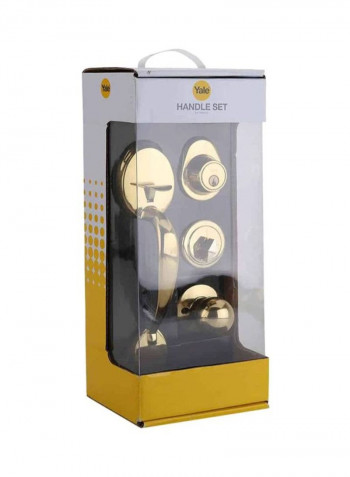 High Grade Fancy Door Handle Gold 2millimeter