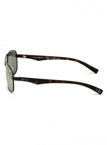Men's Rectangular Sunglasses - Lens Size: 59 mm