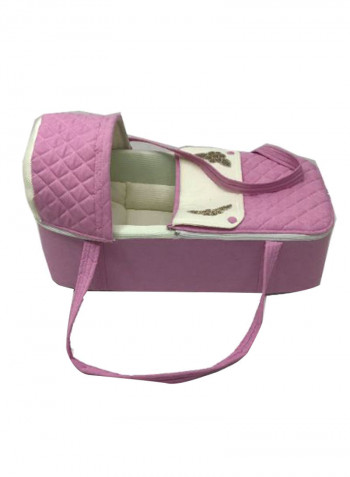 4-Piece Flower Embroidered Baby Carrier Set