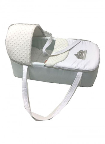 Crown Printed Baby Basket