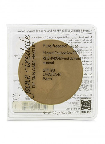 Purepressed Base Mineral Foundation Refill SPF20 PA++ Riviera