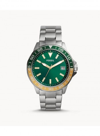 Men's Bannon Three-Hand Date Stainless Steel Strap Wrist Watch BQ2506