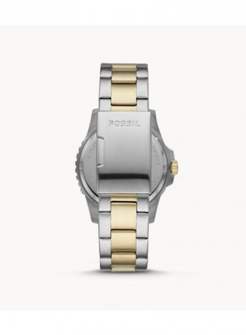 Men's FB-01 Three-Hand Date Two-Tone Stainless Steel Strap Wrist Watch FS5653