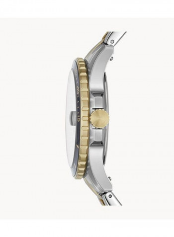 Men's FB-01 Three-Hand Date Two-Tone Stainless Steel Strap Wrist Watch FS5653
