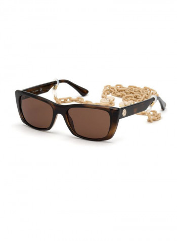 Women's Rectangular Sunglasses - Lens Size: 53 mm