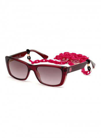 Women's Rectangular Sunglasses - Lens Size: 53 mm