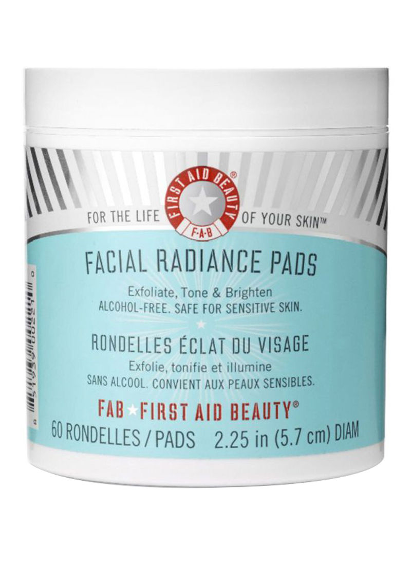 60-Piece Facial Radiance Pads